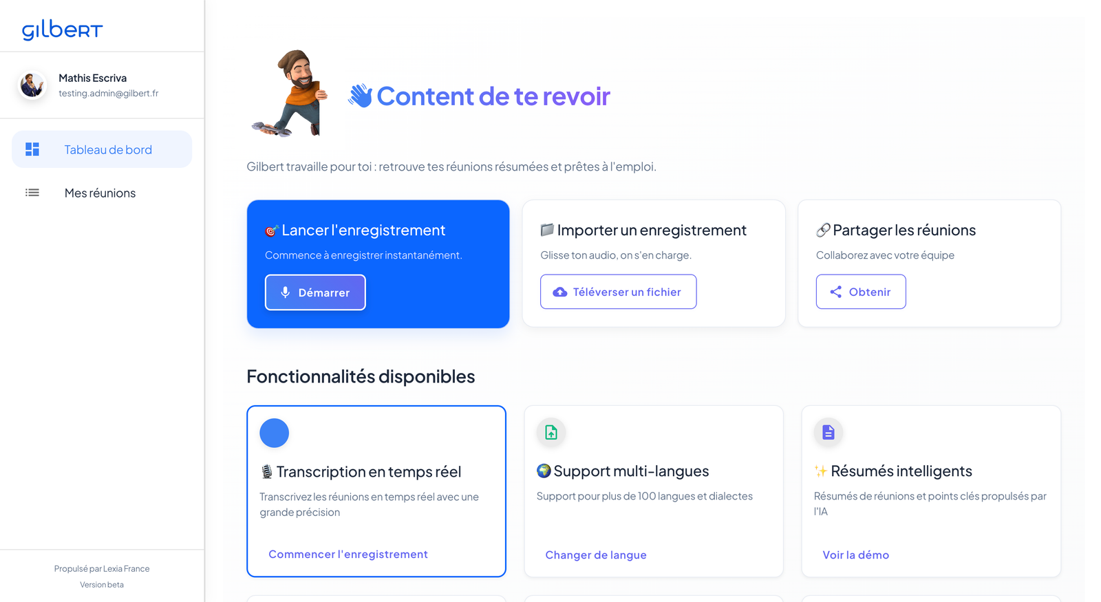 Interface de Gilbert